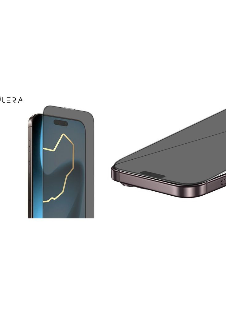 Защитное стекло DeLuxe Incognito Glass For iPhone 17 Black (ILINDL17) iLera (366827579)