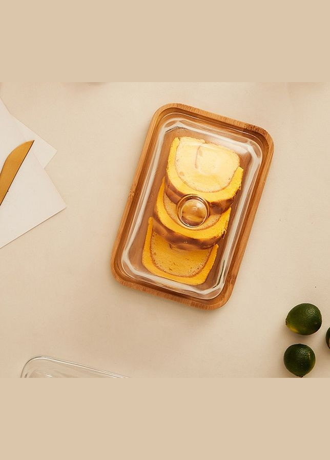 Маслянка з кришкою 14980 10х11.8х17.8 см No Brand (364763812)