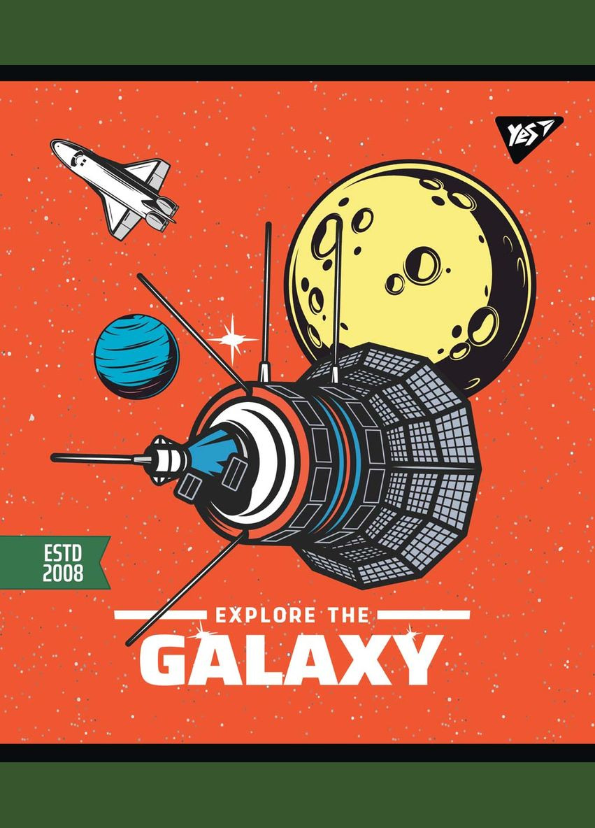 Набір зошитів Galaxy exploring А5 в лінійку 12 аркушів 10 шт. () Yes 765165 (337471319)