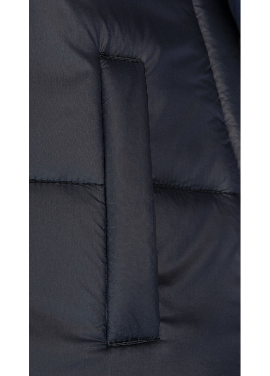 Синяя демисезонная куртка однотонная женская 413 shop (2000999267611) No Brand