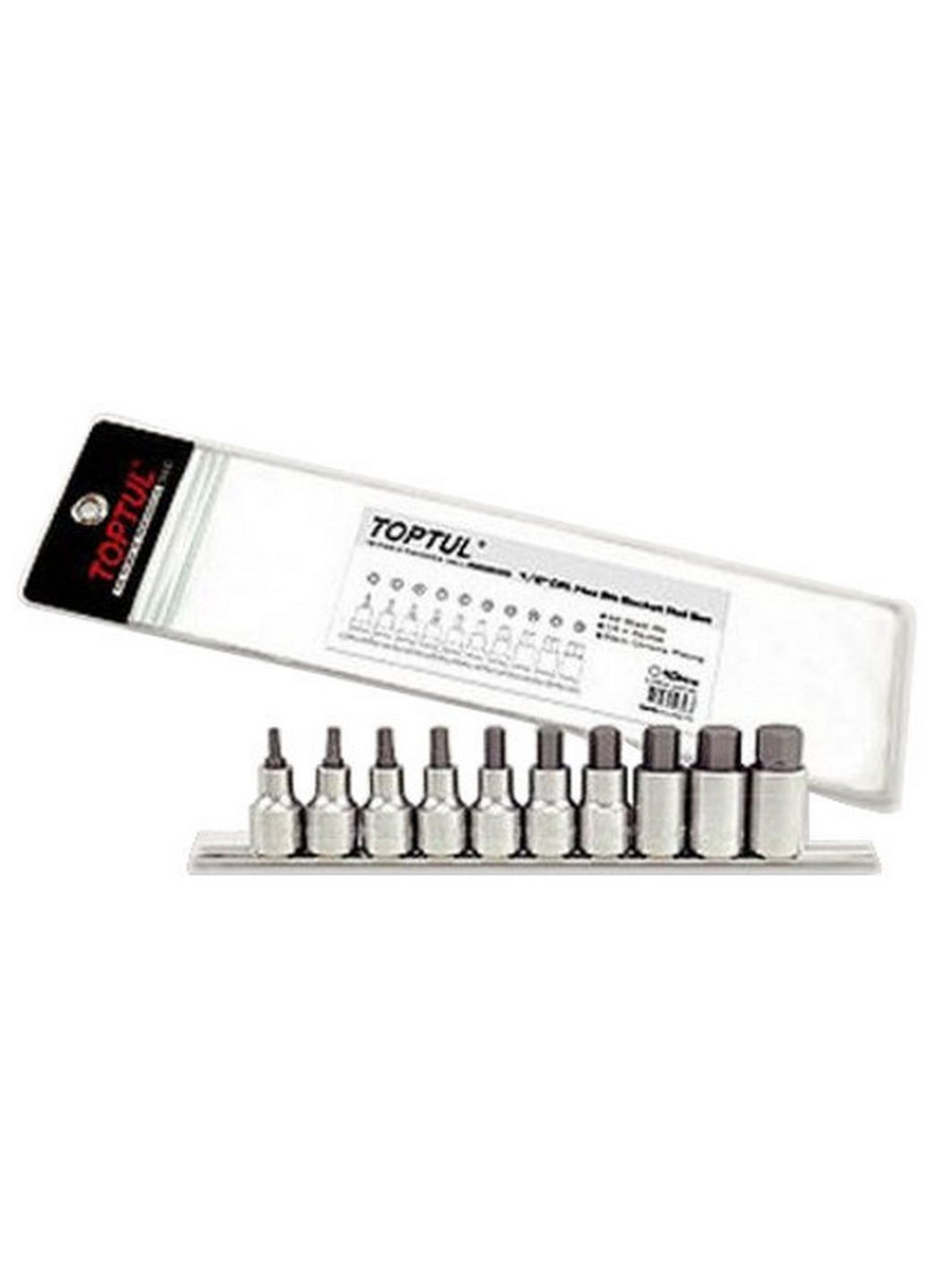Комплект головок-біт шестигранників дюймових 12од. TOPTUL (289460990)