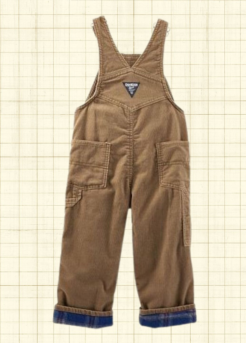 Коричневые демисезонные брюки OshKosh