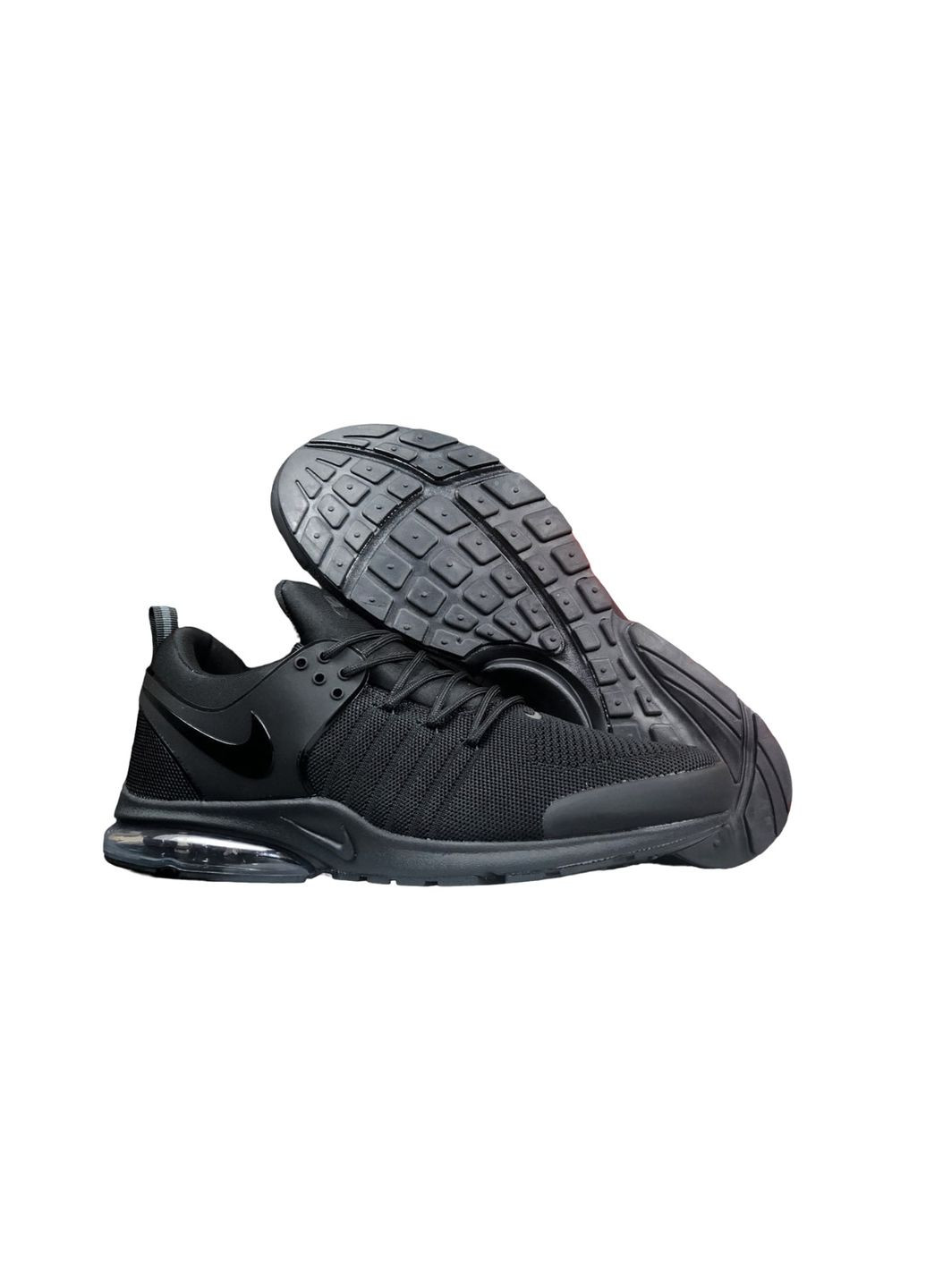 Чорні Осінні кросівки чоловічі, вьетнам Nike Air Presto