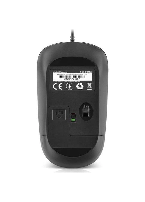 Мишка (EL123200040) Real-El RM-222 USB Black/Gray (316223111)