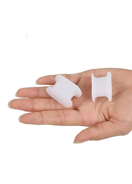 Силиконовый Корректор Ортопедическая Шина Фиксатор M69 для Мужчин Женщин Корректор Косточки Ноги, 1 пара Размер (50230611L) ToeLab (301872332)