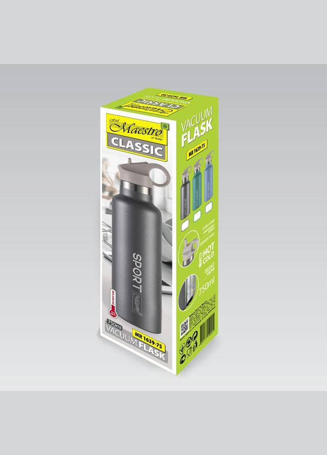 Термокружка 750 мл (MR-1639-75-GREEN) Maestro (334713108)