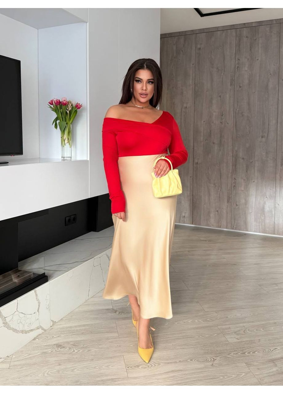 Елегантна шовкова спідниця Vakko (369112486)