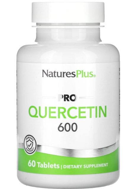 Кверцетин NaturesPlus Quercetin 600 мг 60 таб Nature's Plus (357339977)