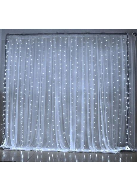 Гирлянда штора занавес Водопад 3х3 м 280 LED 3D Белый (1310152005) FMA (368754293)