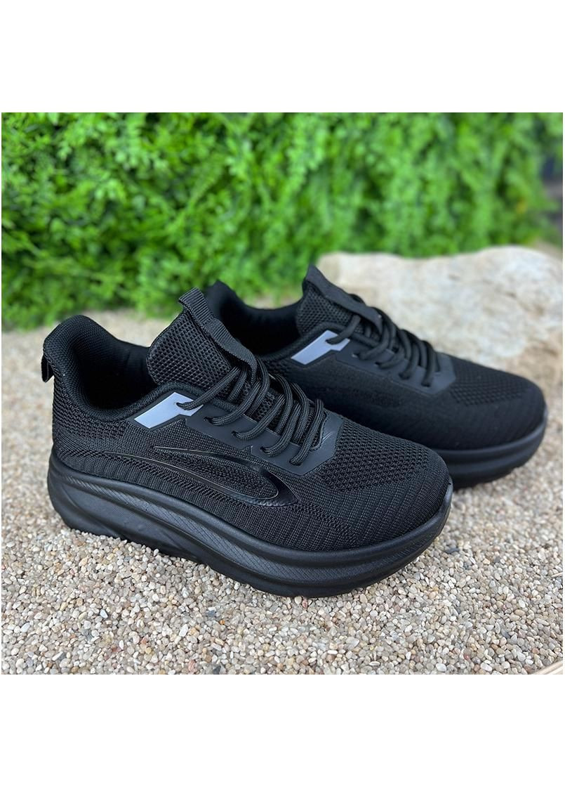 Жіночі кросівки текстильні Е-0020333-5 Чорні No Brand чорні (325488415)