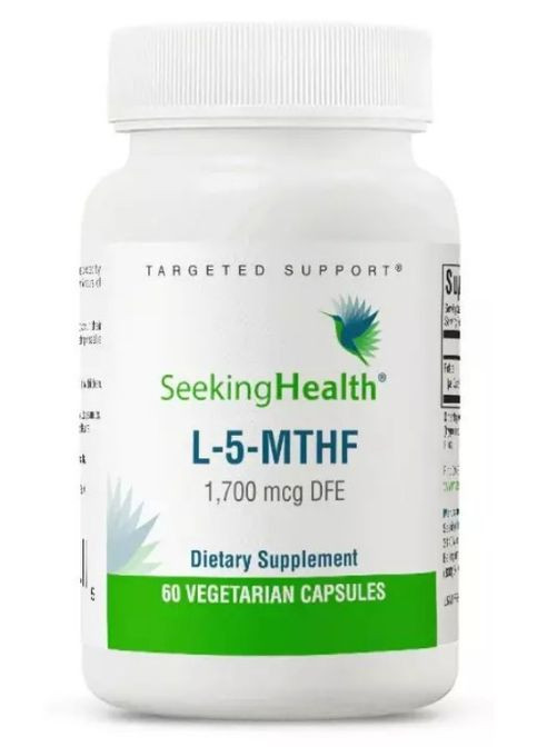 L-5-MTHF 60 Veg Caps Seeking Health (330752300)