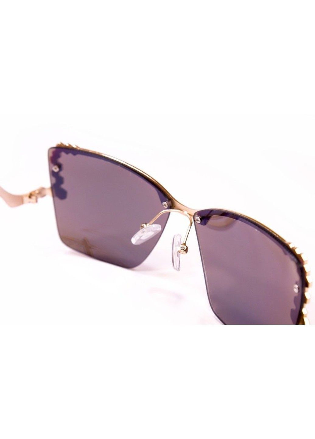 Жіночі сонцезахисні дзеркальні окуляри 6363-3 BR-S (291984187)