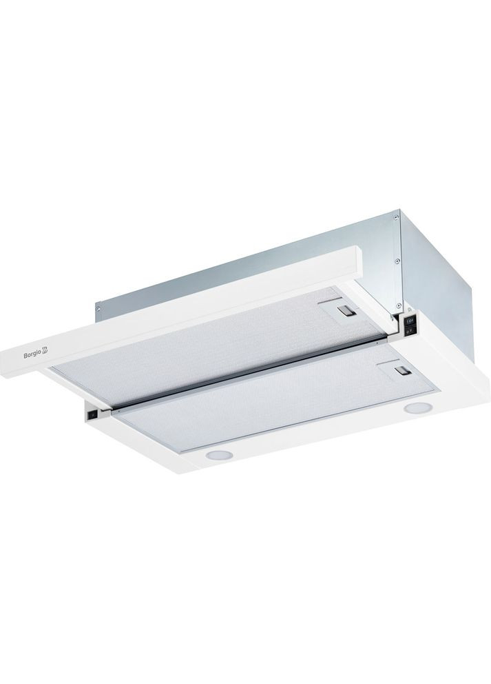 Вытяжка TLF (TR) 60 white glass BORGIO (348058040)