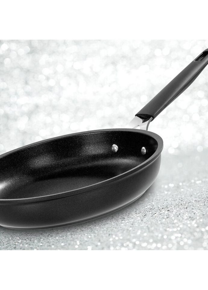 Сковорода універсальна 85510602097 20 см чорна Barazzoni (335717136)