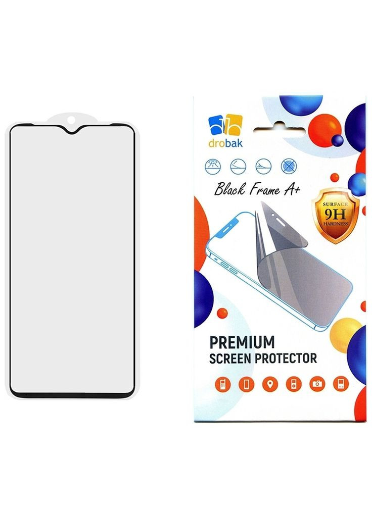 Стекло защитное Samsung Galaxy A05s Black Frame A+ (m353570) Drobak Samsung Galaxy A05s Black Frame A+ (367068462)