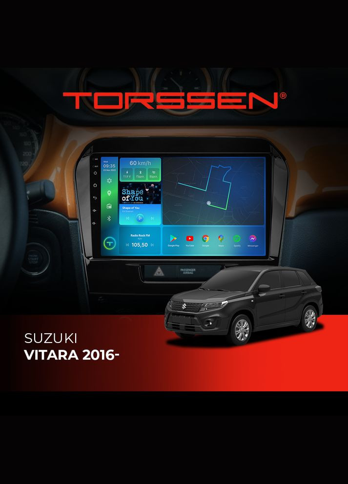 Штатная магнитола Suzuki Vitara 2016 FL9 4+64Gb 4G Carplay DSP Torssen (307090017)