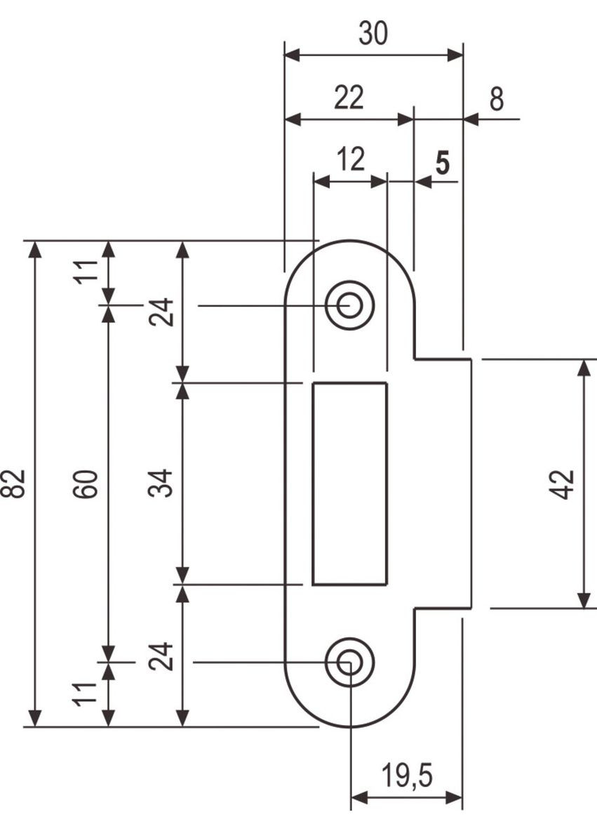Art. B010000934 соответствующая планка механизма сумм. мат.хром с равн отб AGB (322520402)