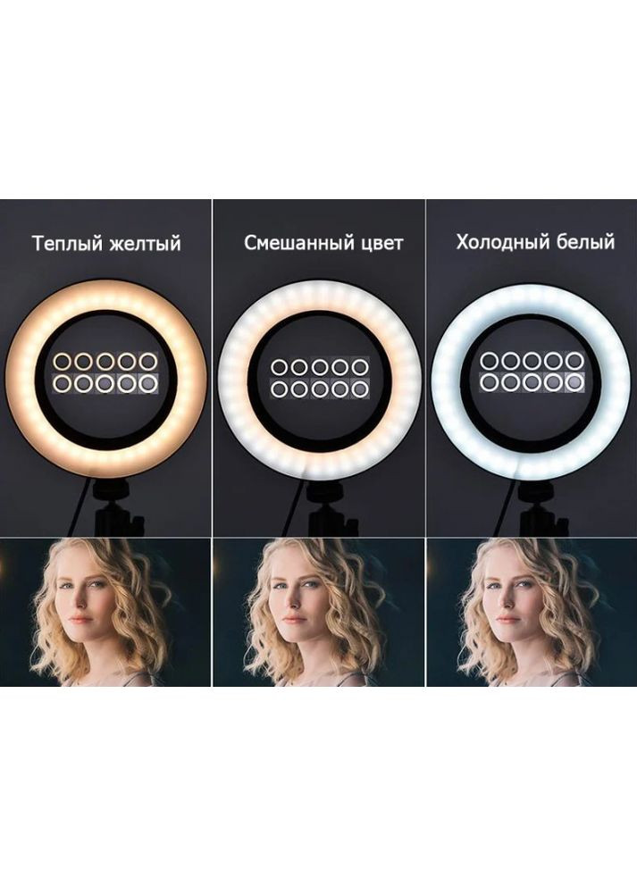 Кільцева led настільна лампа PHONE LIVE FILL LIGHT (WN-20) Ring Light (362961900)
