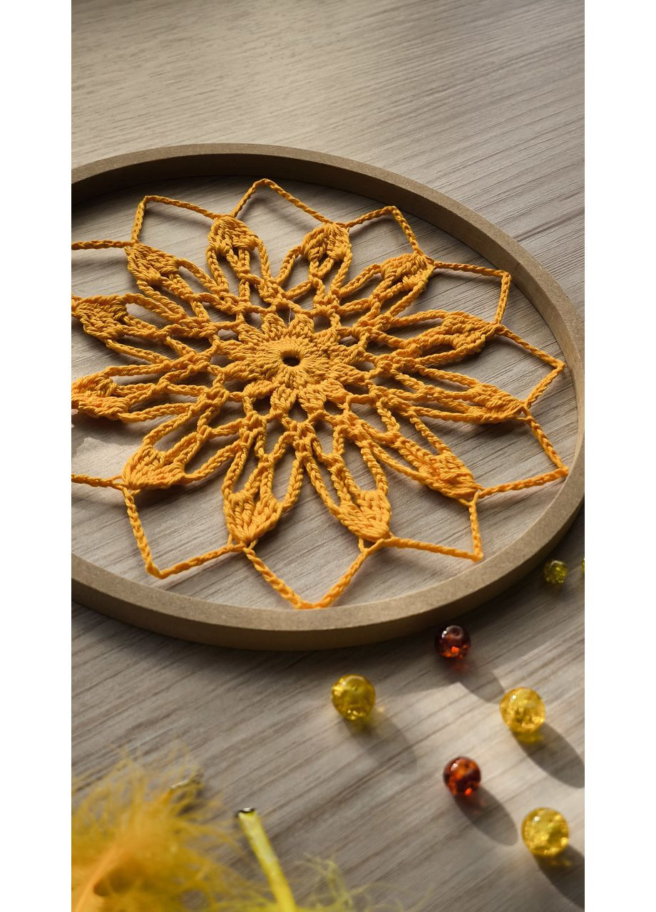 Авторский набор для творчества "Ловец снов" ярко-желтый Dream Studio (367983048)