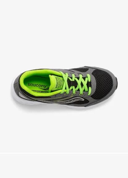 Серые демисезонные кроссовки 14 ltt sneaker grey/black/green 35/3/22.5 см Saucony