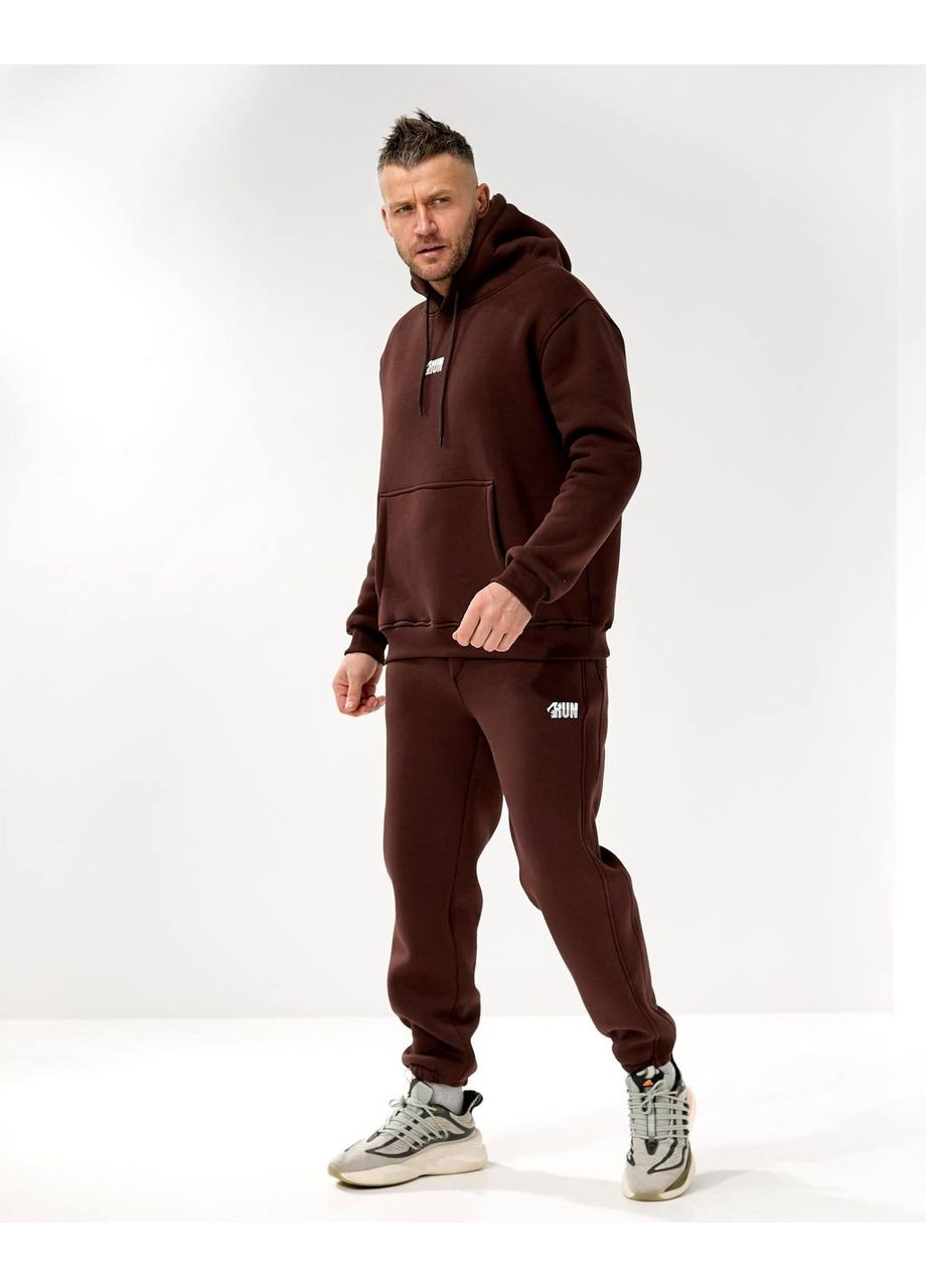 Мужской теплый спортивный костюм на флисе с худи и штанами — ЗАМЕРЫ В ОПИСАНИИ DK/DL Мода без кордонів (372898343)