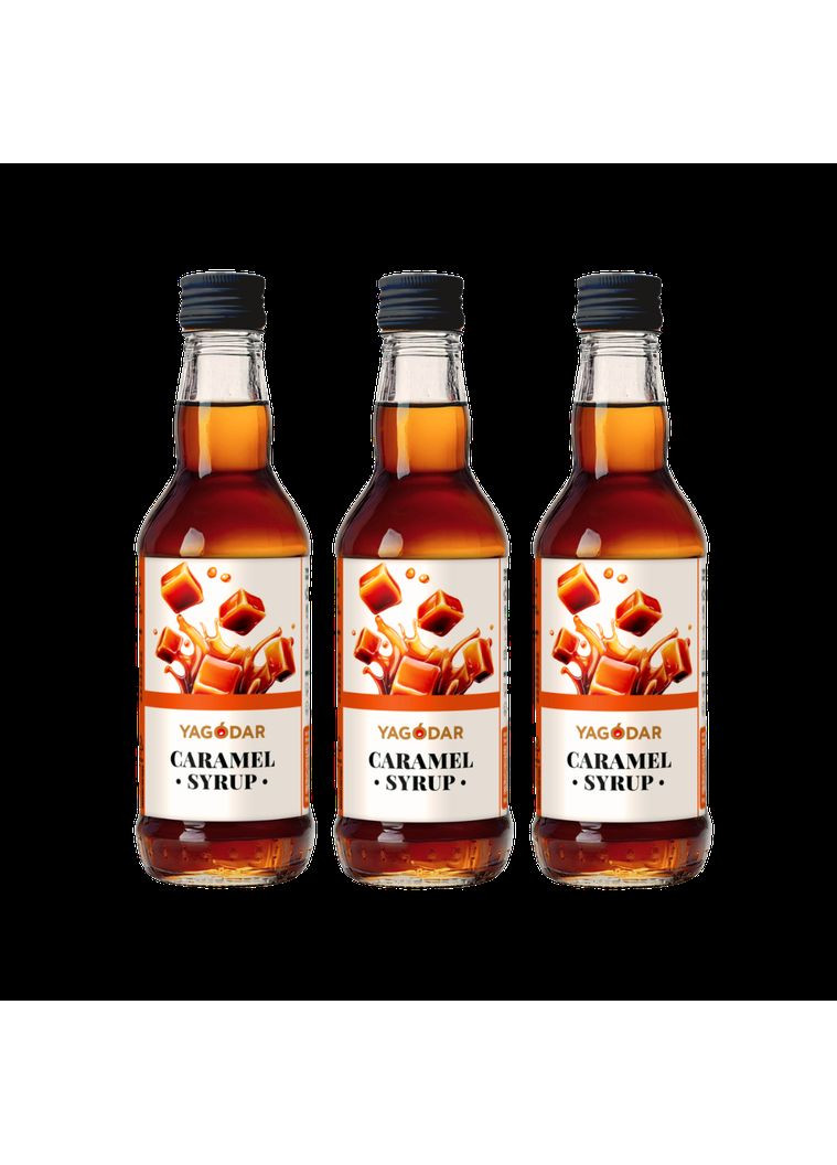 Карамель сироп, набір 10 шт YAGODAR (371143128)