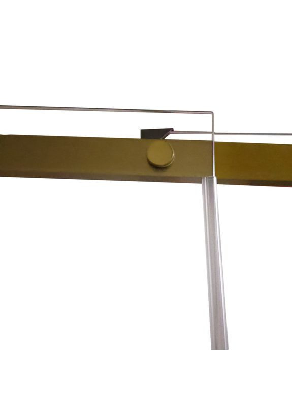 Душова кабіна без піддону SR SC03-90x90x200-TR-12 прозоре скло Easy Clean 6мм, матове золото (KR5358) KOER (330027324)