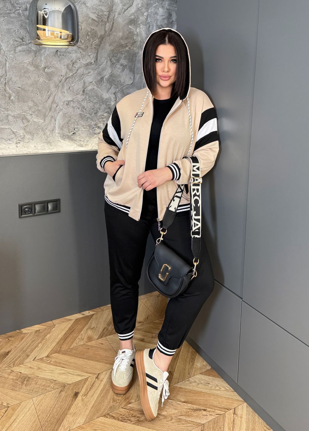 Трикотажный спортивный костюм No Brand (322399483)