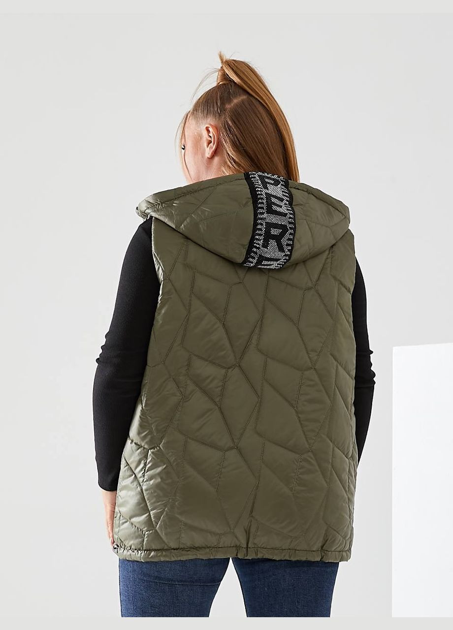 Жіноча жилетка з капюшоном колір м'ята New Trend (304988981)