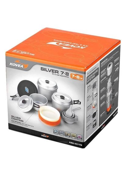Набор туристической посуды (4823082716258) Kovea Silver 78 KSK-WY78 (370018115)