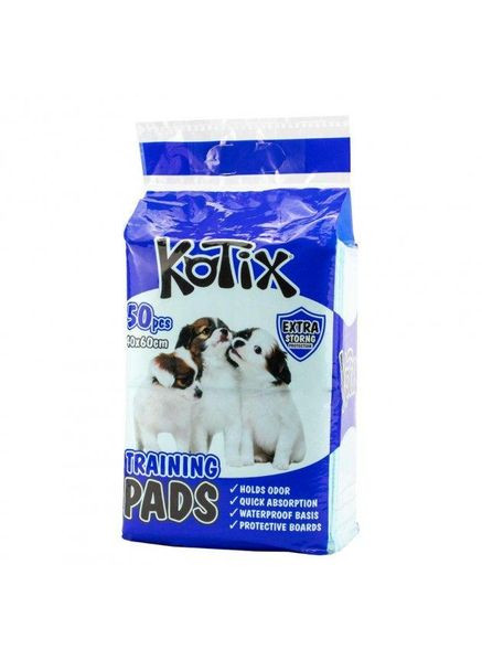 Одноразові пелюшки для собак Premium 40*60 см, 50 шт/уп 1328 KOTIX (278309280)