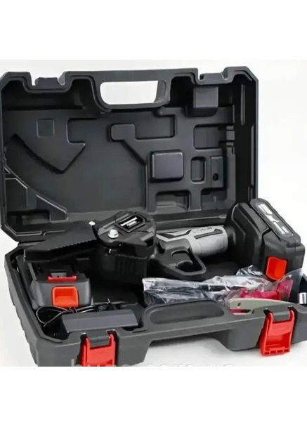 Аккумуляторная мини-пила в кейсе портативнаяс 2 аккумуляторами 48V электропила для дачи (E7438) No Brand (361161833)