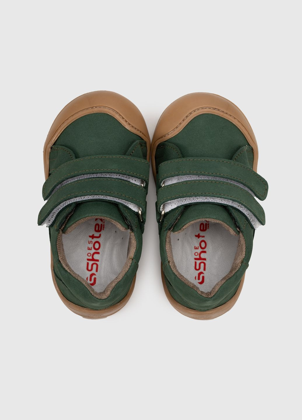 Зеленые повседневные осенние ботинки No Brand