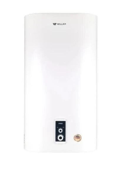 Водонагрівач EVH80R Spring, 2000W, 80л, універсальний, мокрий ТЕН, 2 ТЕНи, плаский, механічне керування, 3 режими потужності, WILLER (395339313)
