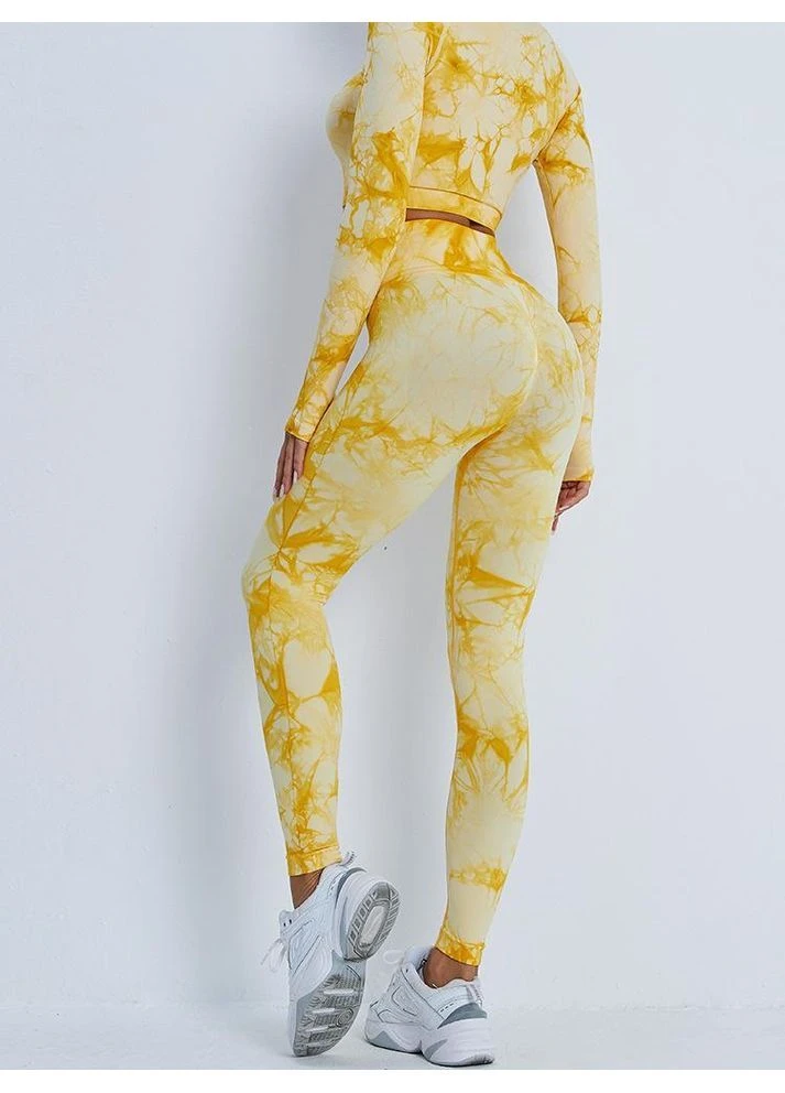 Фитнес костюм леггинсы + рашгард No Brand (378124686)