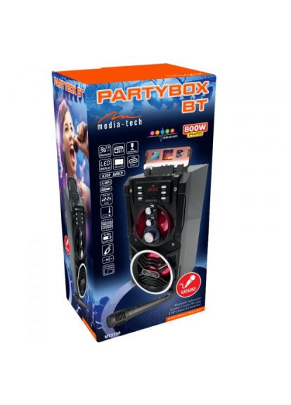 Акустична система (MT3150) Media-Tech Boombox BT 18W Black (366160348)