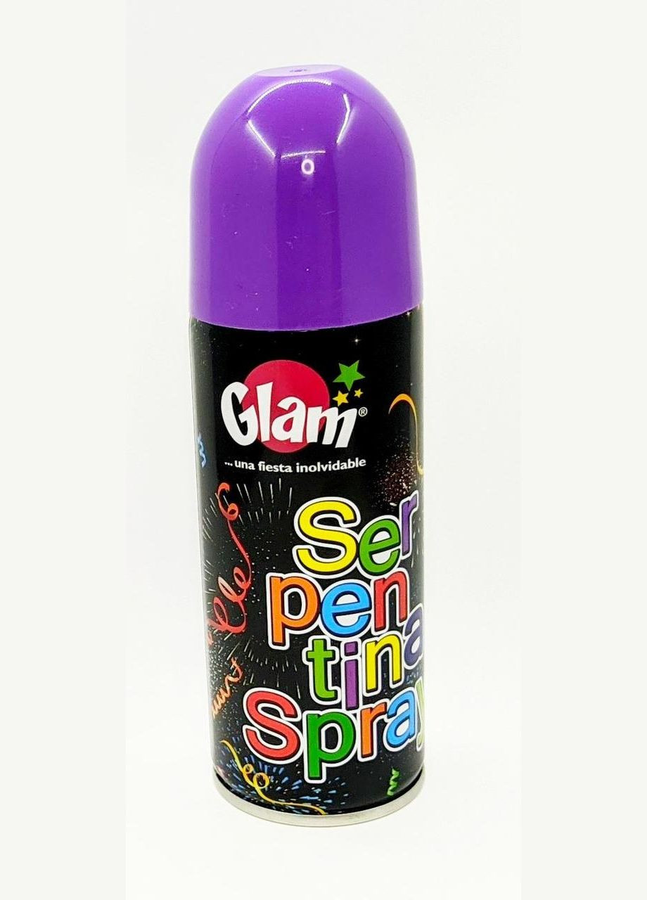 Серпантин кольоровий в балоні 250 мл No Brand (302314200)