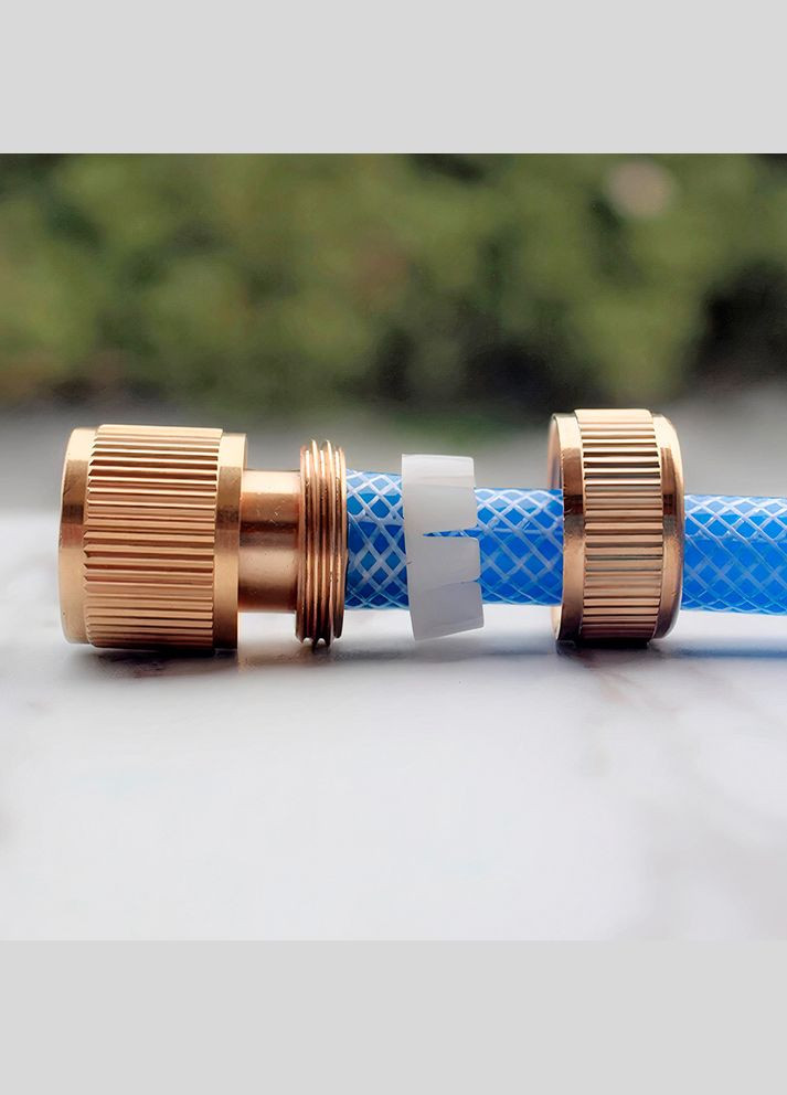 Конектор для шланга 1/2" латунний MY-105 перехідник швидкознімний для поливу Losso (327041638)