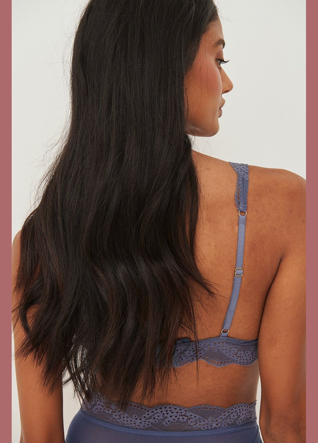 Светло-синий бюстгальтер,бледно-синий, NA-KD