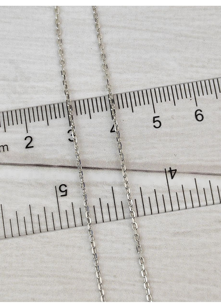 Срібний тоненький ланцюжок 925 проби плетіння Якірне 40 см No Brand (366664905)