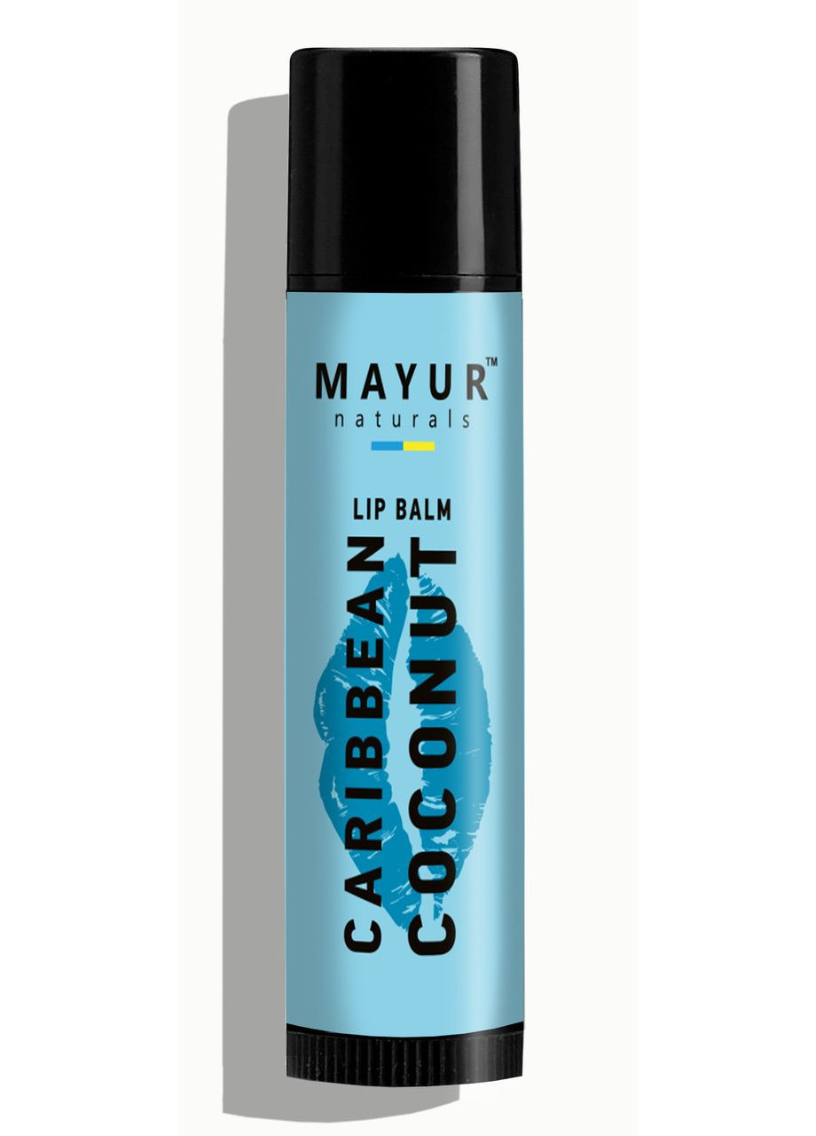 Натуральний бальзам для губ "Кокос" TM 5 г. Mayur (363970086)