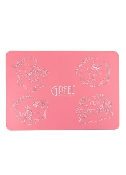Коврик сервировочный детский GP-0345 40x30 см розовая Gipfel (364768199)