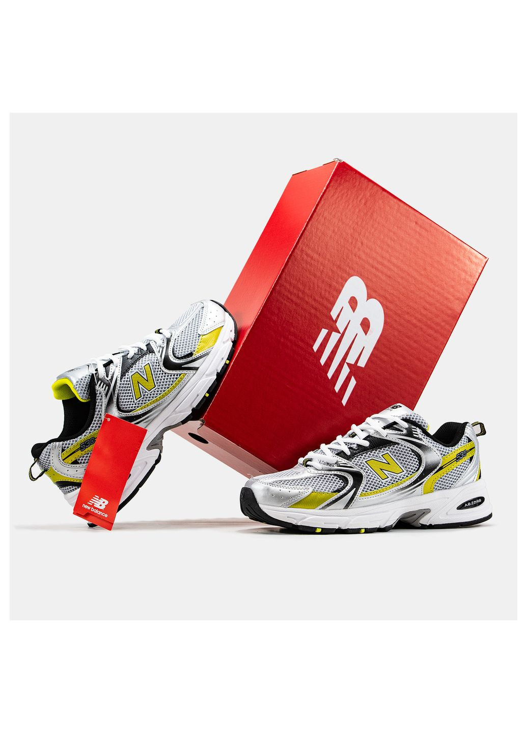 Комбіновані Осінні кросівки чоловічі Nike New Balance 530