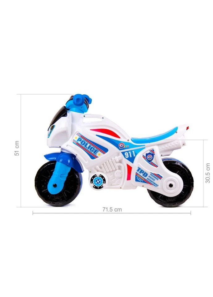 Каталка-біговець "Мотоцикл" Police 5125TXK No Brand (374518697)