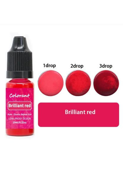 Жидкий краситель для свеч и мыла 10 мл Brilliant Red Aroma (316649240)