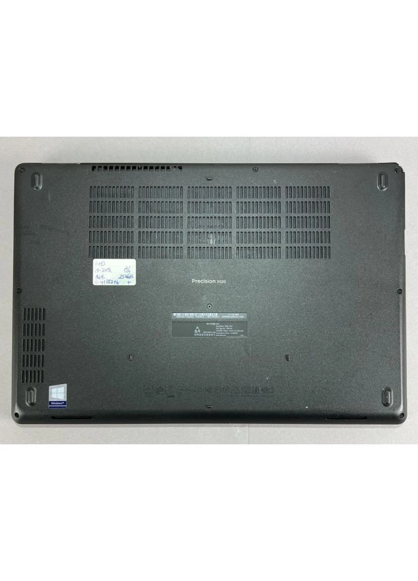 Мобільна робоча станція Б-клас Precision 3520 / 15.6" (1920x1080) TN / Intel Core i5-7440HQ (4 ядра по 2.8 - 3.8 GHz) / 16 GB Dell (398130994)