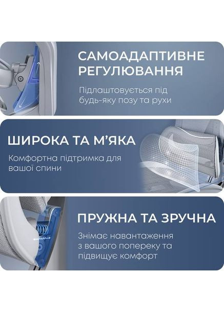 Кресло DORO C300L Mesh White (DORO-C300L-A3-102) Sihoo (358884155)