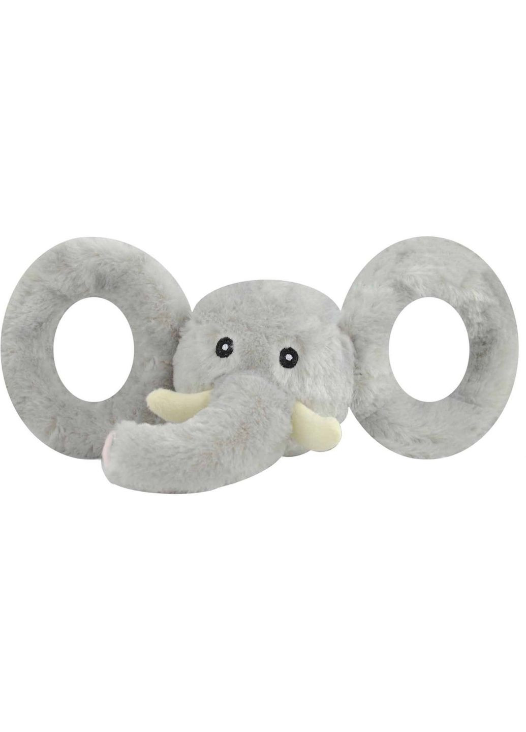 Іграшки для собак пищалка Джоллі Таг-а-Ріс 12х25х7 см Сіра (JTA42) Jolly Pets (315426915)