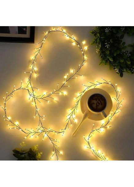 Гірлянда вулична матова лампочка теплий колір 5 метрів 10 ламп (47728-_355) XPRO (369609623)