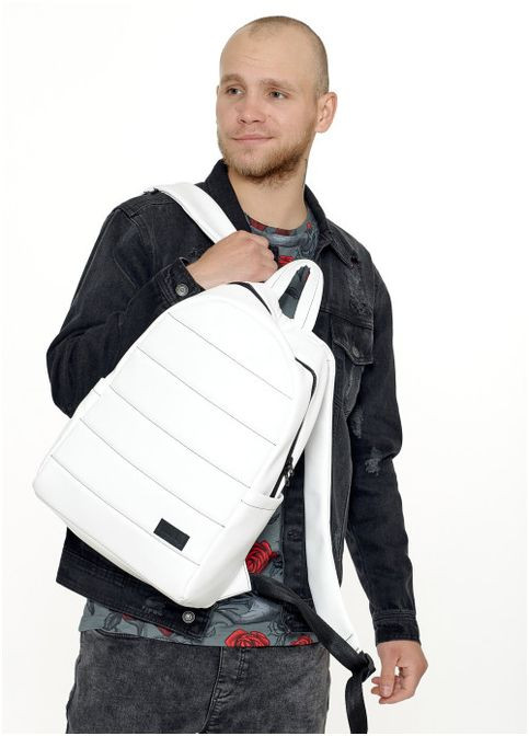 Рюкзак унісекс Zard LRT білий (R-25088008m-VS) Sambag (302450086)